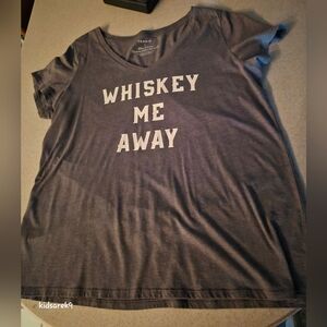 Torrid Charcoal Graphic Tee with Bold Print